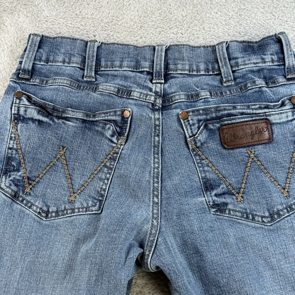 Wrangler Retro Jean Men 30x30 (Fit 29x28) Relaxed Boot Blue Denim Cowboy Western - Picture 7 of 8